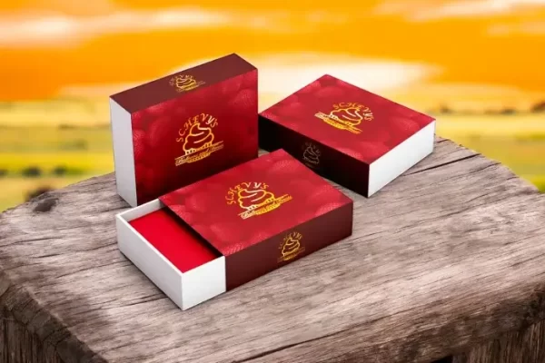 Custom packaging example